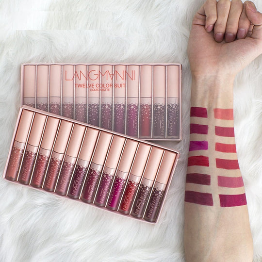 Matte lip gloss liquid lipstick