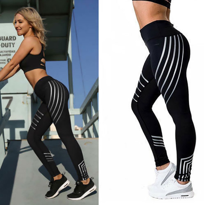 Fitness Night Glowing Autumn Winter Leggings Women legins