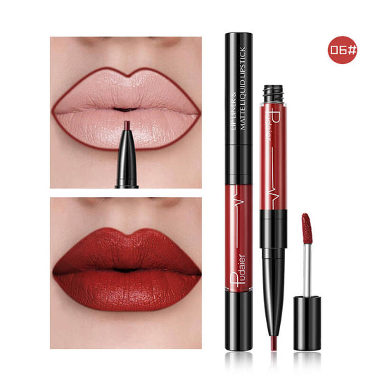 Completa Agate Red Lip Tint Plumper Tattoo Makeup liquid Lipstick