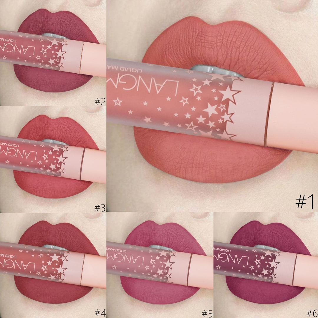 Matte lip gloss liquid lipstick