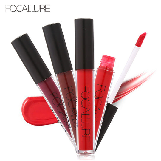 Waterproof Matte Liquid Lipstick with Moisturizing Action Smooth