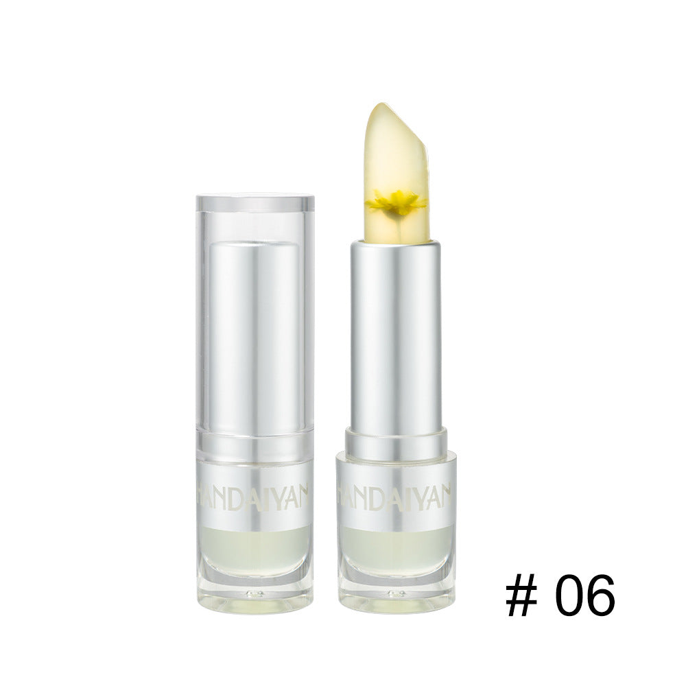 Flower Discoloration Moisturizing Lipstick