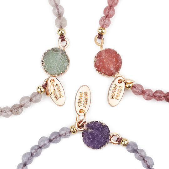 Genenic Mujer Natural Stone Bracelets For Women