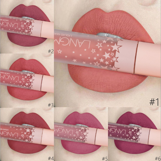 Matte Lipstick Waterproof Long-lasting Velvet Lipstick Set