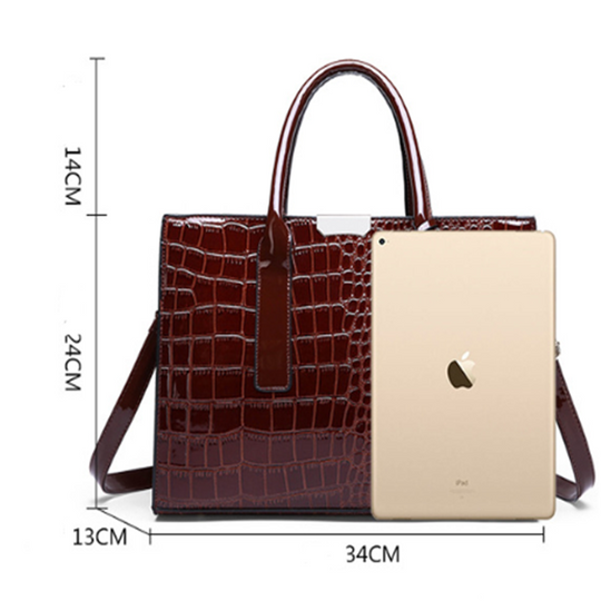 Diagonal cross bag Solid color stone tote bag