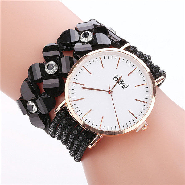 Stainless steel shell quartz watches Women luxury brand