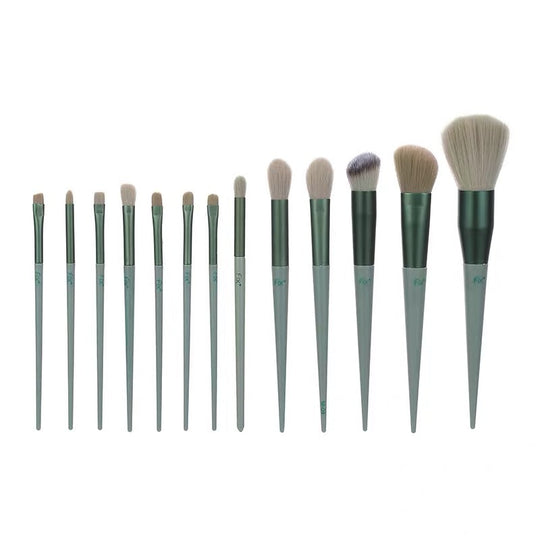 Leaf Makeup Brushes Green Beauty Quick-drying Makeup Brush Set