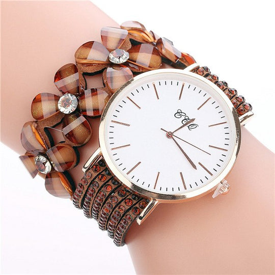 Stainless steel shell quartz watches Women luxury brand