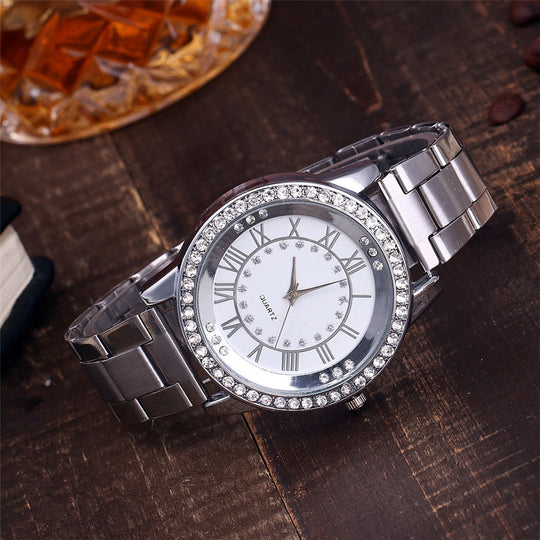 Vansvar Brand Rose Gold Watch Luxury Women  Casual Watch