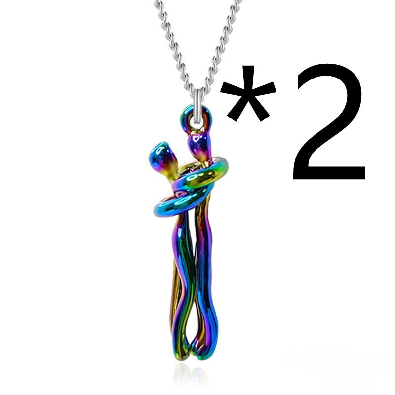 Valentine's Day Gift Fashion Punk Street Style Pendant Necklace