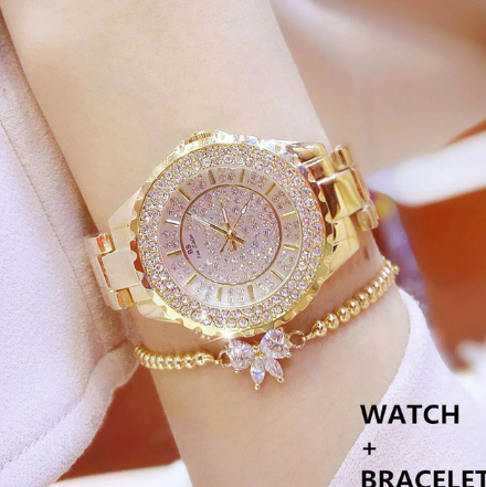 Hot new starry women's watch full brick automatic