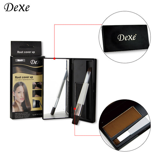 Dexe new powder box disposable dyed hair makeup hair dye pen