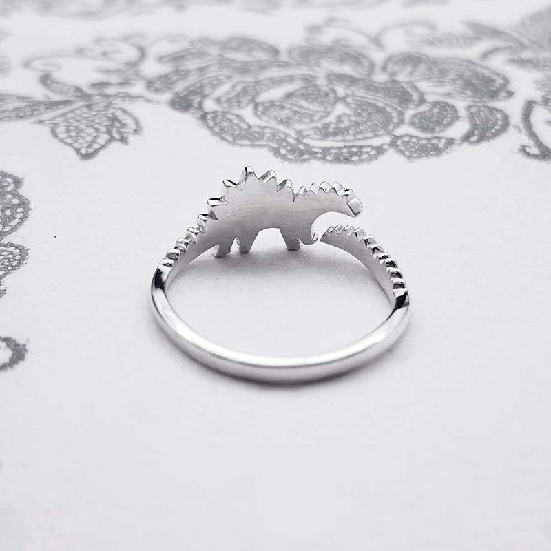 Dinosaur Animal Ring Tyrannosaurus Stegosaurus Open Rings For Women Jewelry