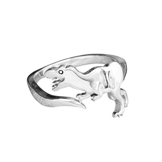 Dinosaur Animal Ring Tyrannosaurus Stegosaurus Open Rings For Women Jewelry