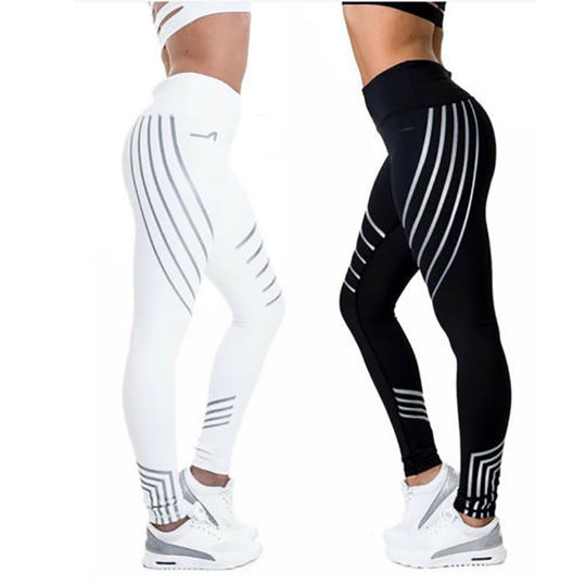 Fitness Night Glowing Autumn Winter Leggings Women legins