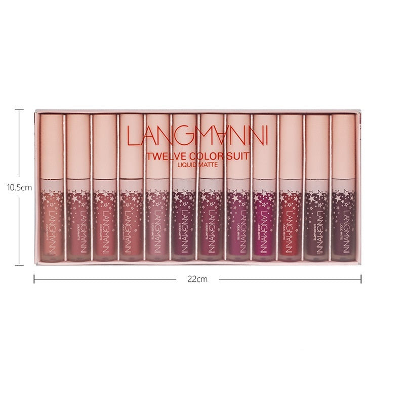 Matte lip gloss liquid lipstick