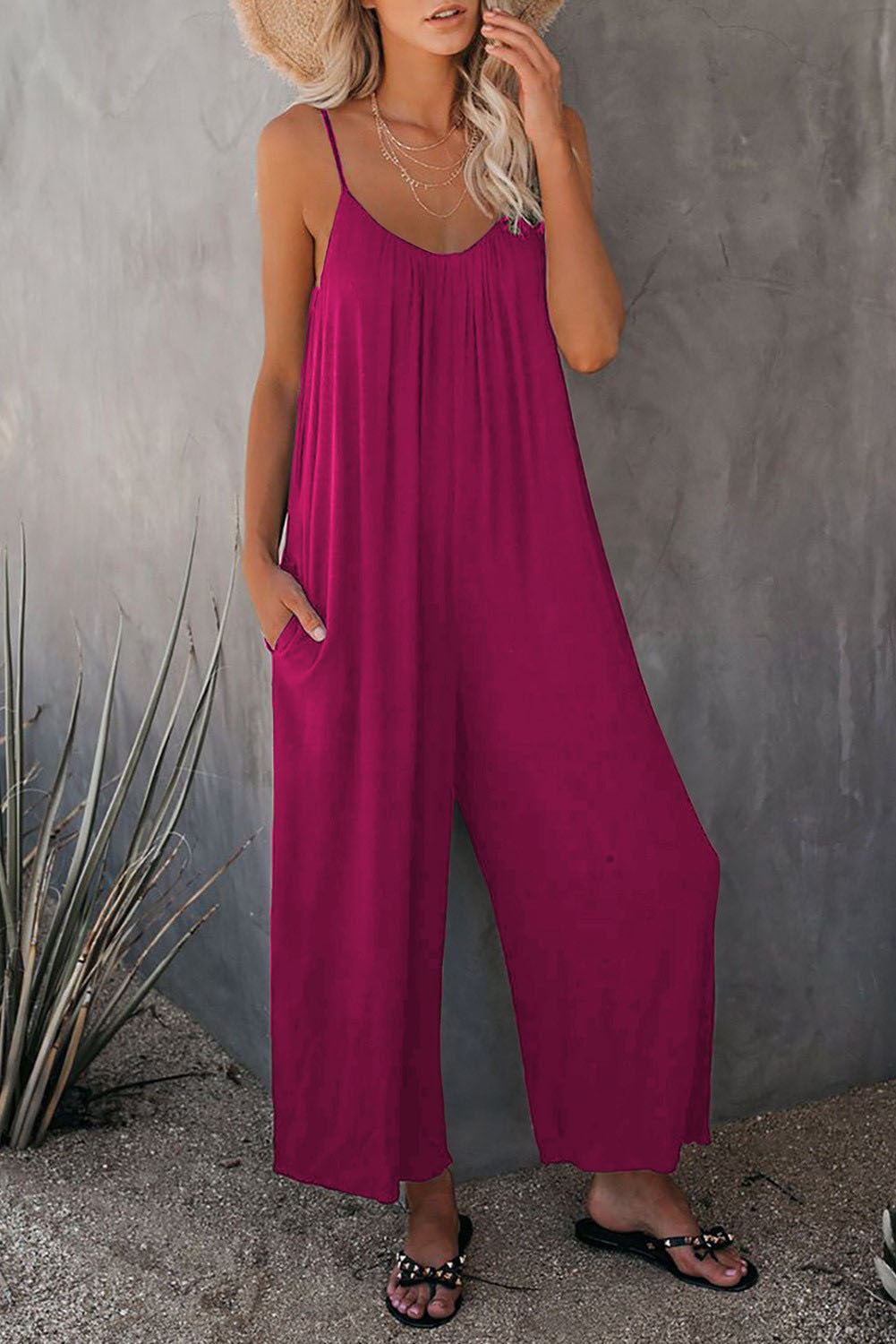 Jumpsuits Romper Jumpsuit With Pockets Long Pant Summer