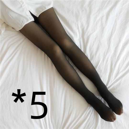 Fleece Pantyhose Women Fleece Lined Pantyhose Thermal Winter Tights