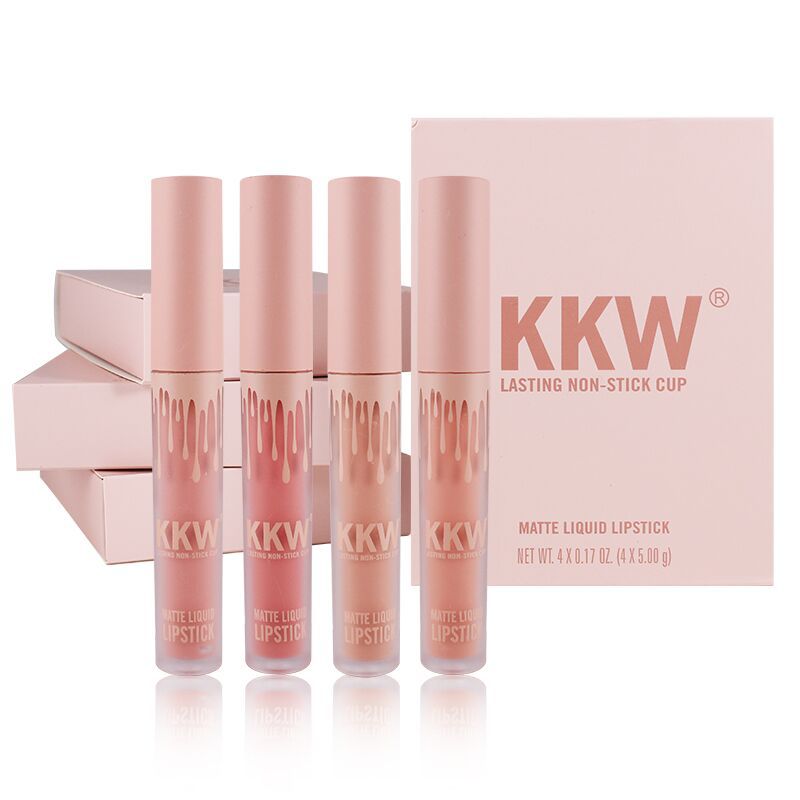 4 lip gloss sets lipstick lip glaze