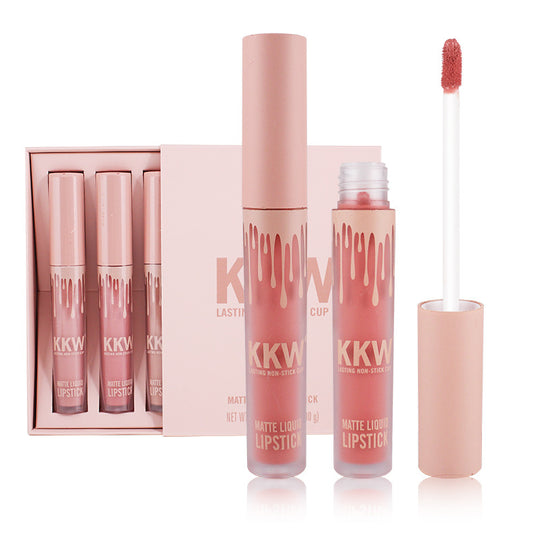 4 lip gloss sets lipstick lip glaze