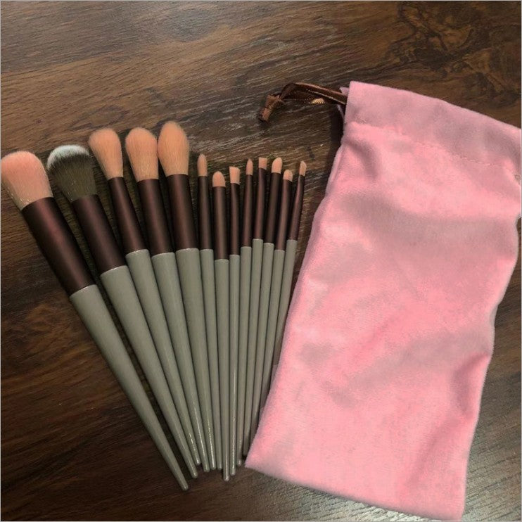 Leaf Makeup Brushes Green Beauty Quick-drying Makeup Brush Set