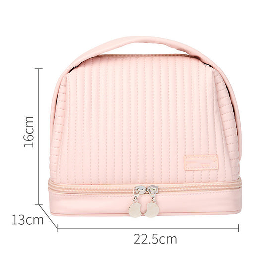 Toast Makeup Bag PU Waterproof And Multifunctional