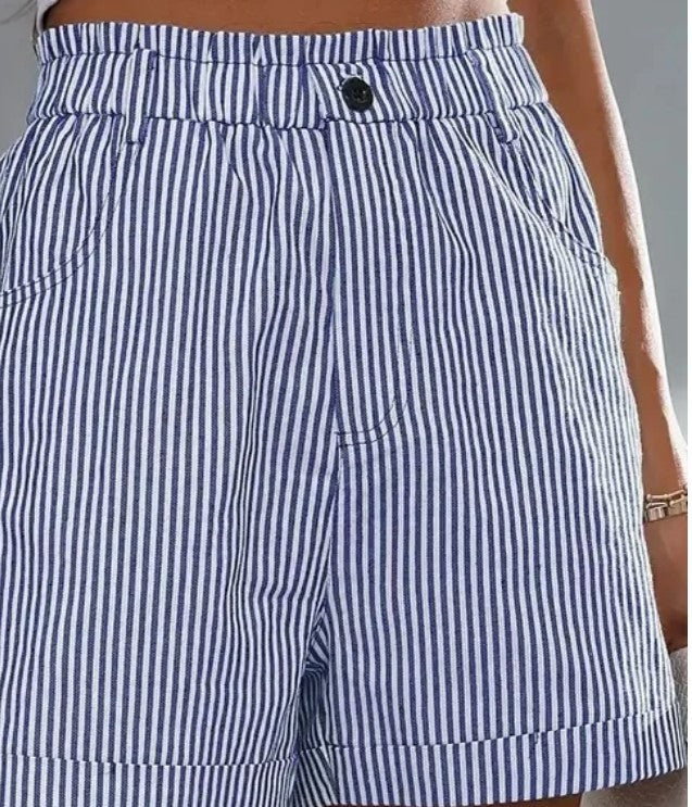 Women's Summer Striped Shorts