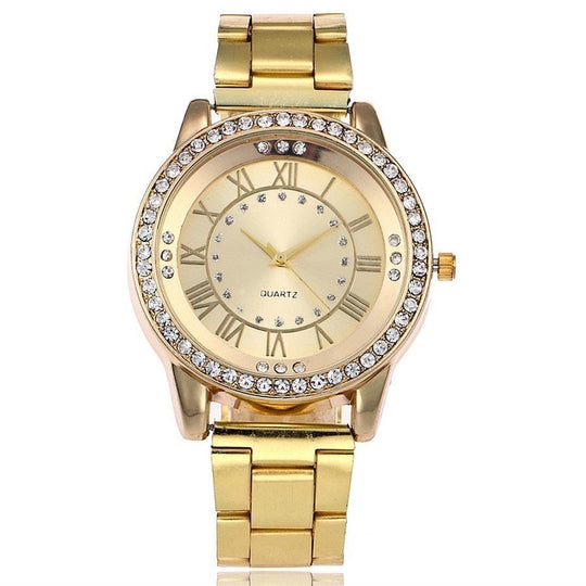 Vansvar Brand Rose Gold Watch Luxury Women  Casual Watch