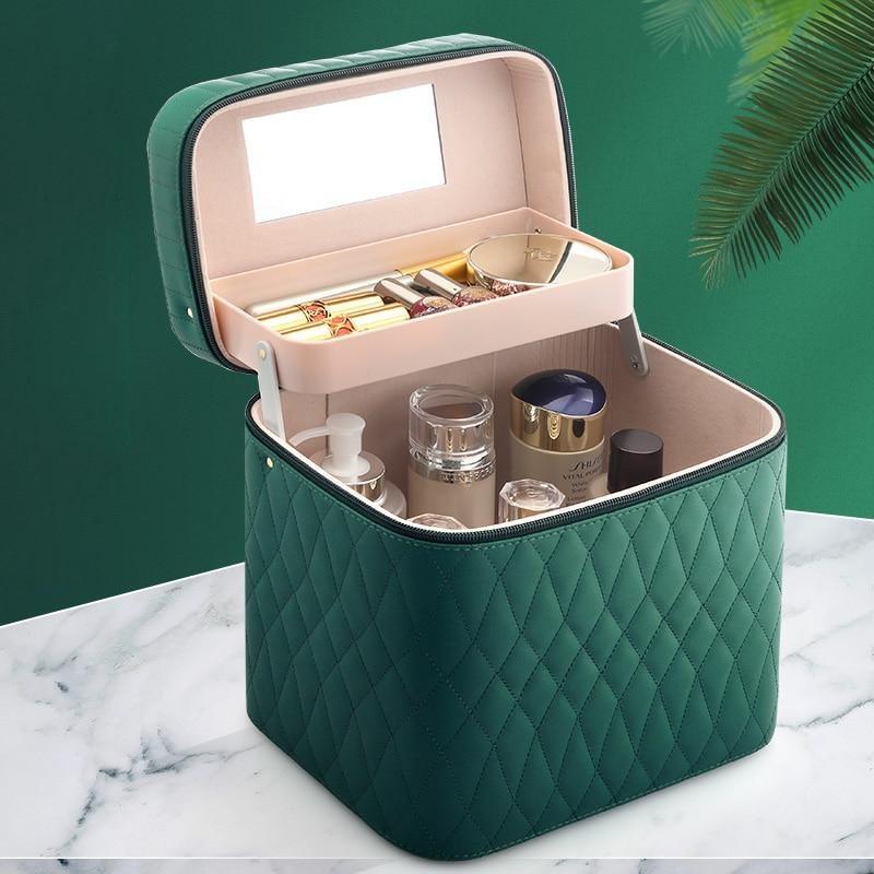 Large Capacity Korean Style Portable Cosmetics Storage Box