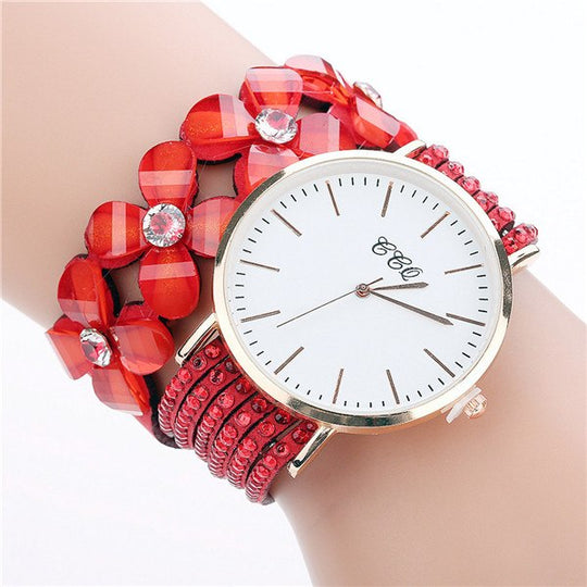 Stainless steel shell quartz watches Women luxury brand