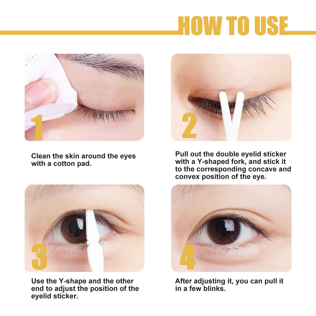 Long-lasting Natural Invisible Invisible Double Eyelid Sticker