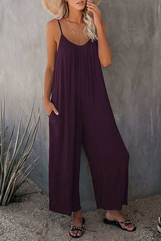 Jumpsuits Romper Jumpsuit With Pockets Long Pant Summer