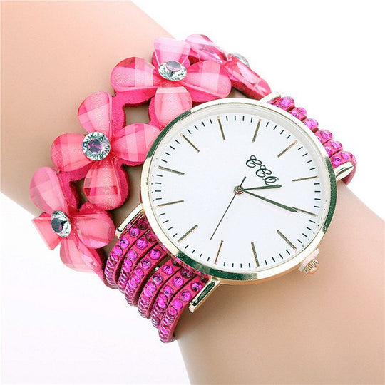 Stainless steel shell quartz watches Women luxury brand