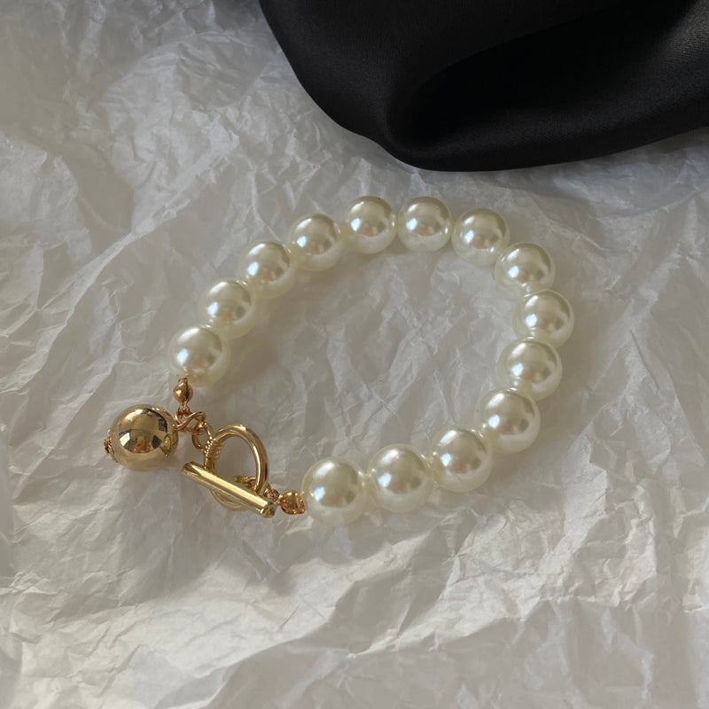 Bohemian Gold Beads Pearl Bracelets for Women