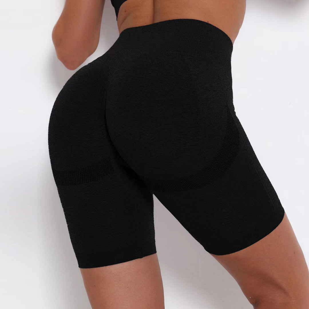 Soft Workout Yoga Athletic Shorts Summer High Waist Fitness Legging Shorts