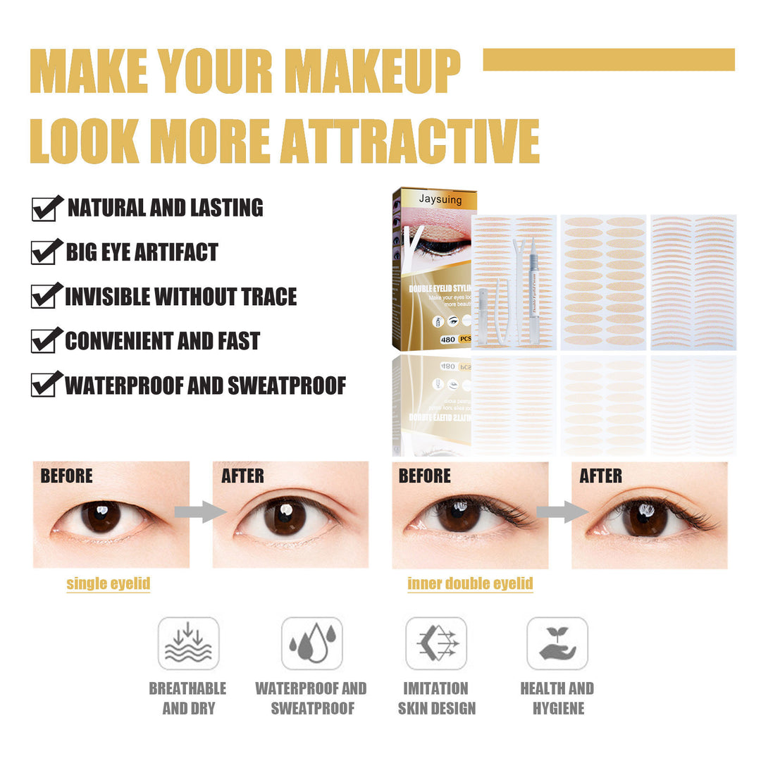 Long-lasting Natural Invisible Invisible Double Eyelid Sticker