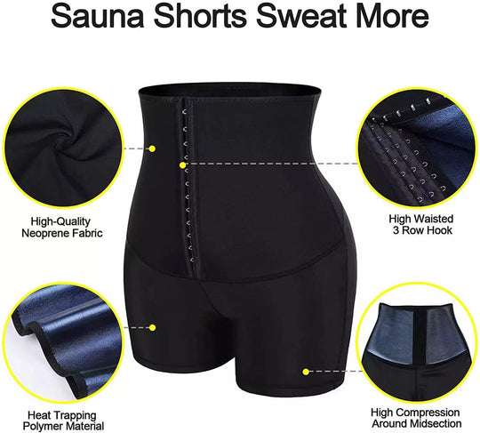 Sweat Leggings Fitness Workout Sweat Sauna Pants Body Shaper