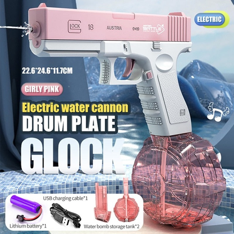 Summer Water Gun Electric Glock Toy